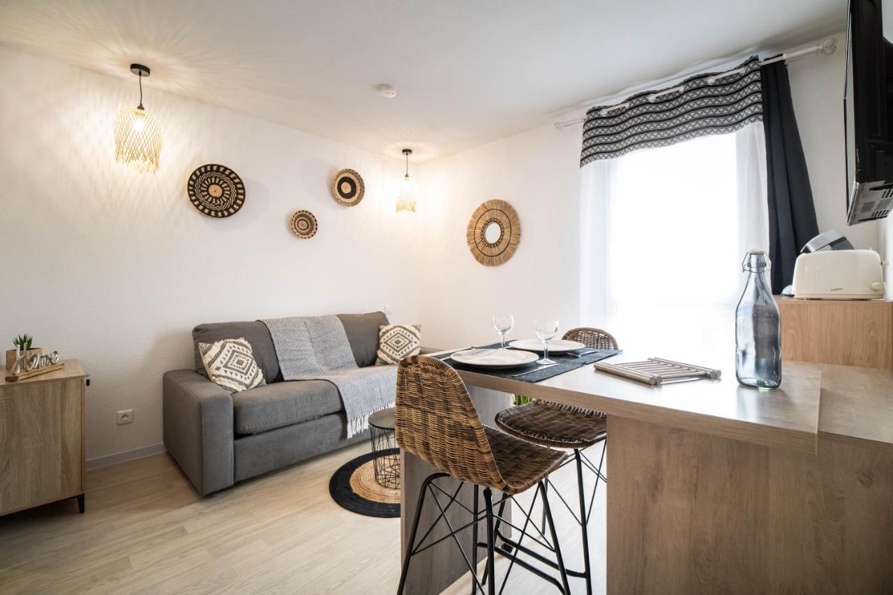 L'Ethnik--Studio Tout Confort--Clim--Parking--Wifi 루르드 외부 사진
